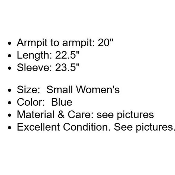 Coldwater Creek Jacket Womens Small Blue Embroidered Cotton Denim Jean Snaps - Picture 4 of 16